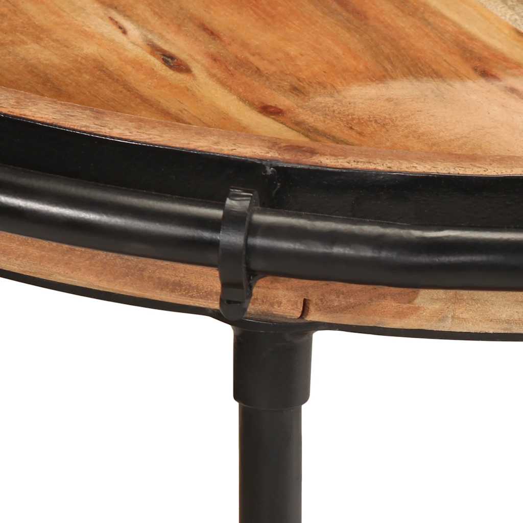 Table d'appoint Ø55x60 cm bois massif d'acacia - XIOS