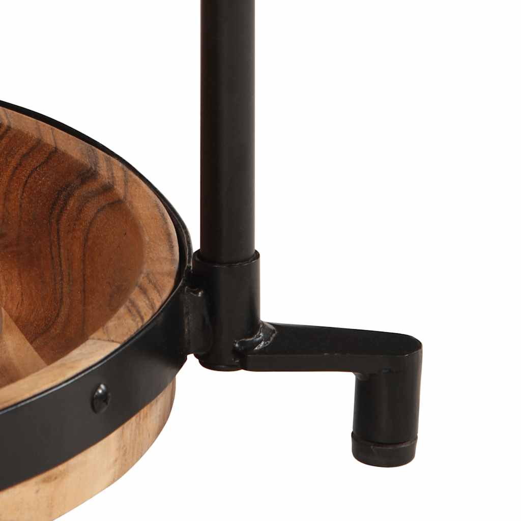 Table d'appoint Ø55x60 cm bois massif d'acacia - XIOS