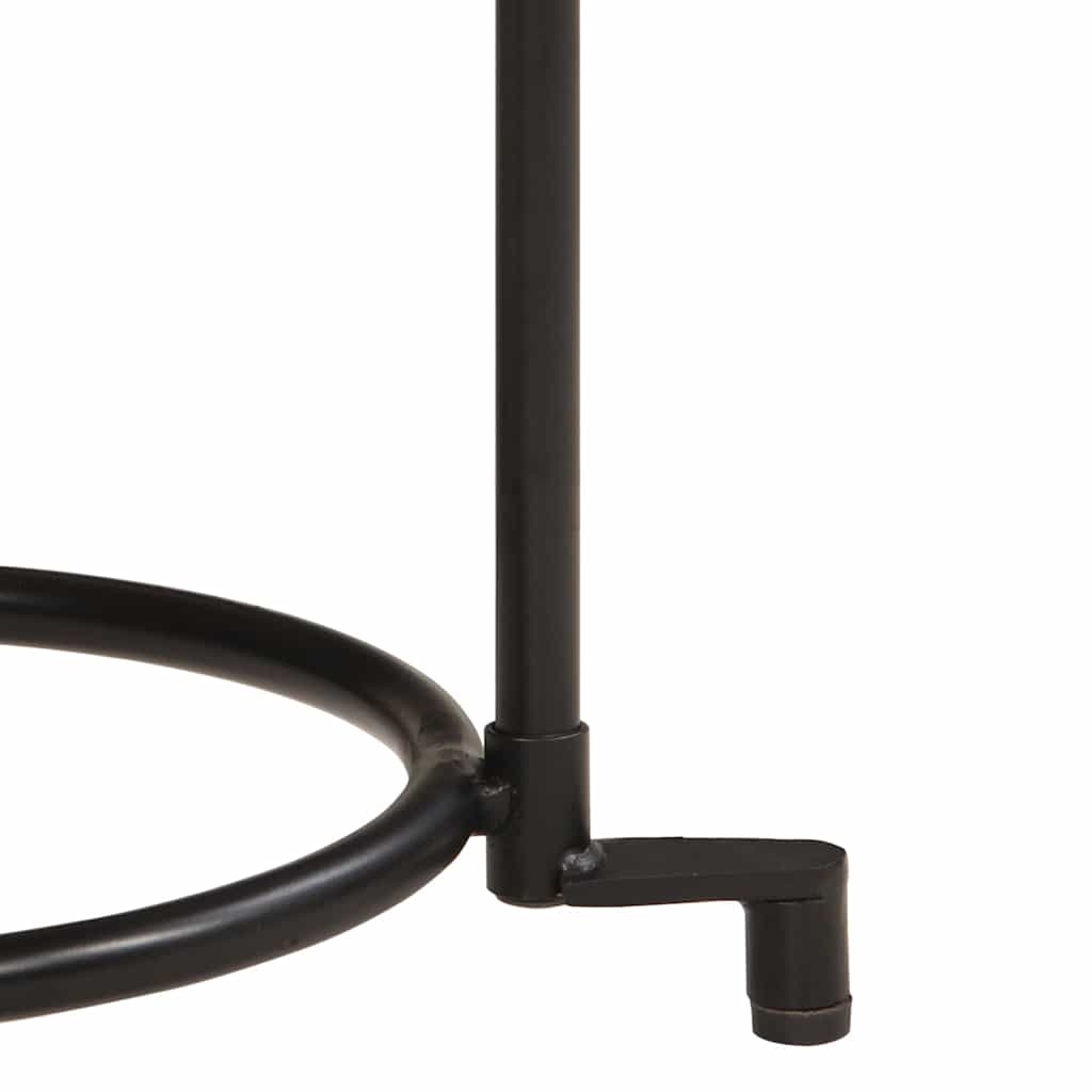 Ensemble de table d'appoint 2 pcs bois massif d'acacia - XIOS