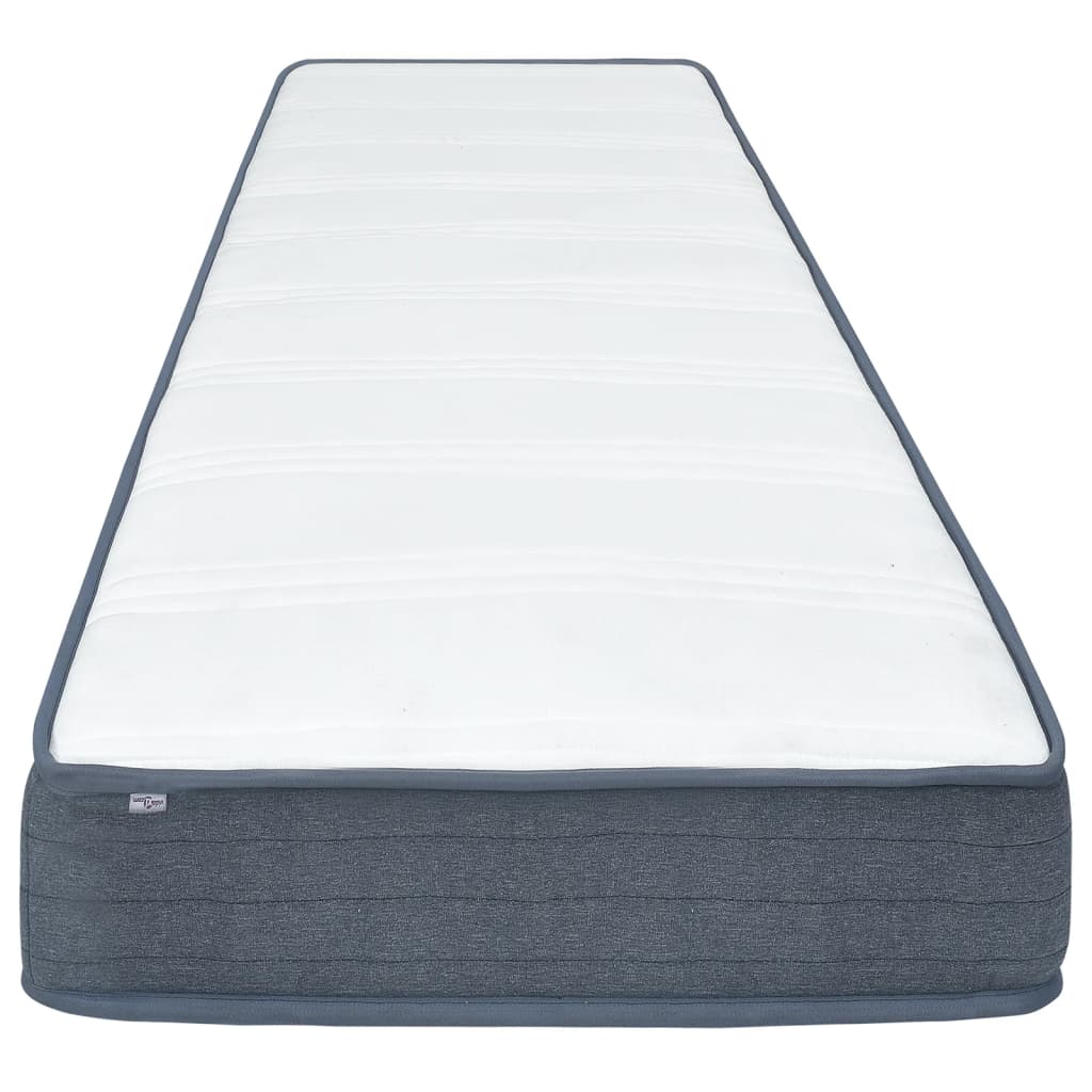 Matelas de sommier à lattes 200x70x20 cm mi-doux tissu