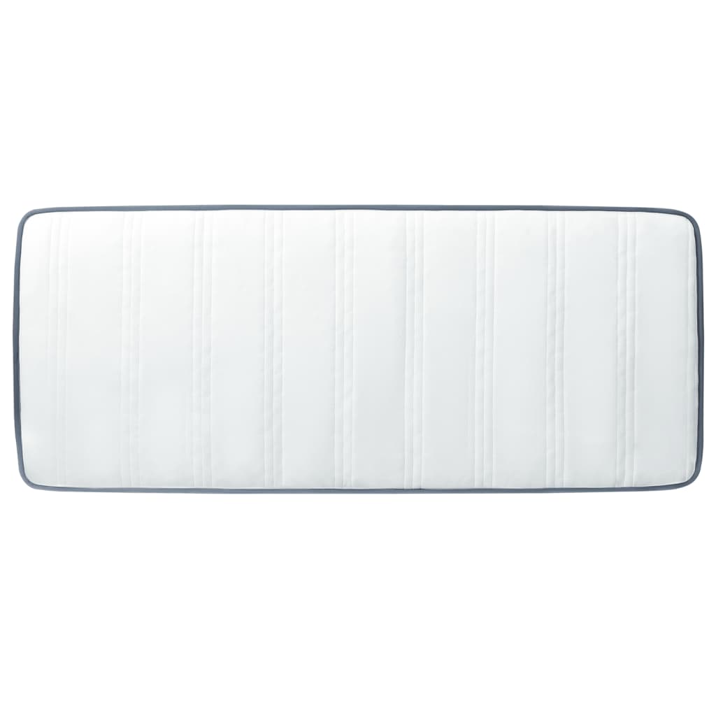 Matelas de sommier à lattes 200x70x20 cm mi-doux tissu