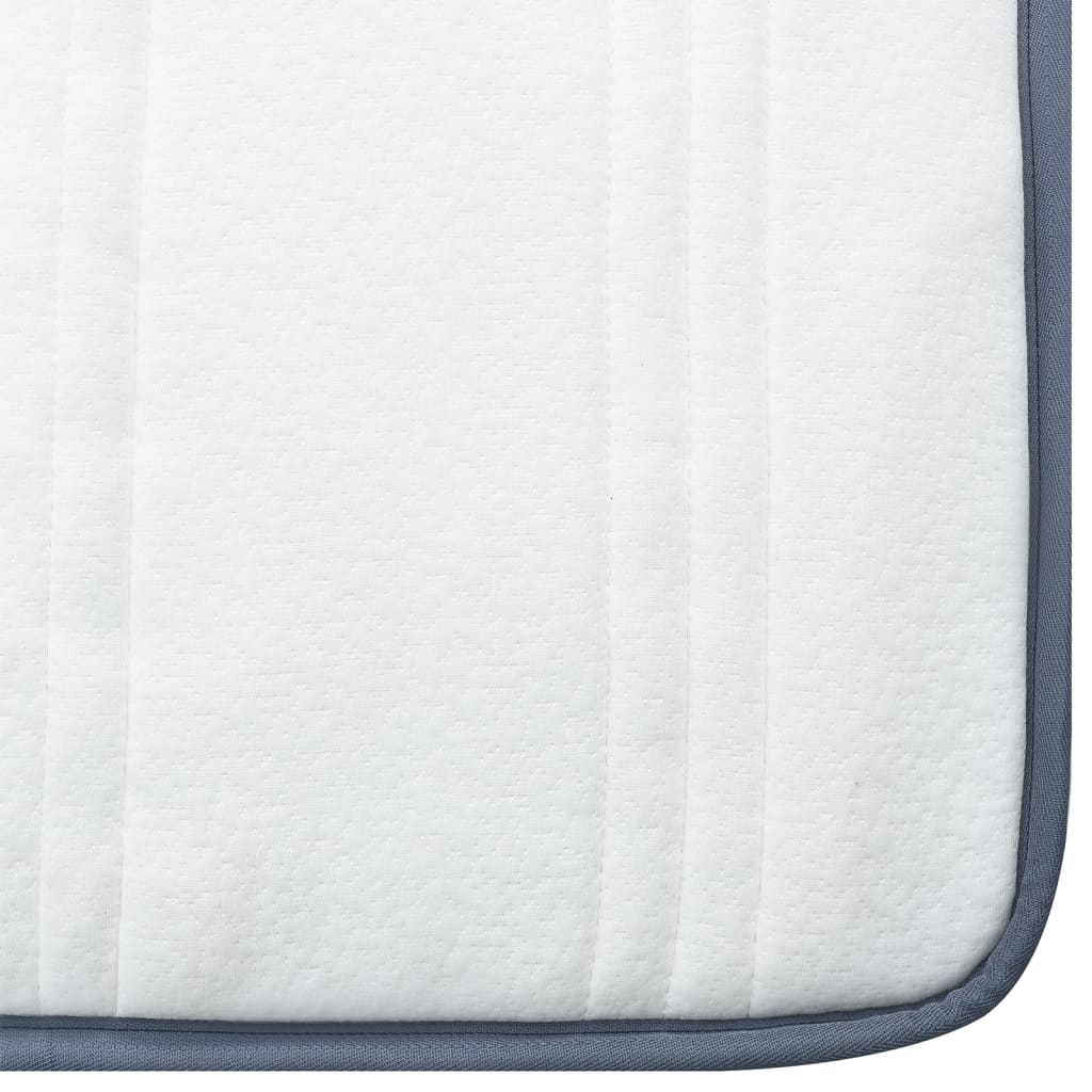 Matelas de sommier à lattes 160x80x20 cm mi-doux tissu - XIOS