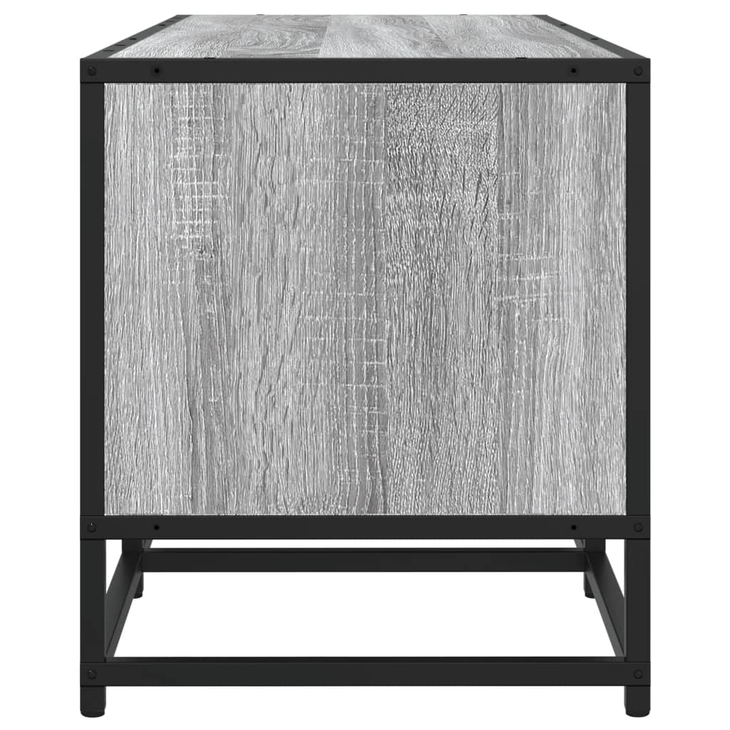Meuble TV sonoma gris 180x35x41 cm bois d'ingénierie - XIOS