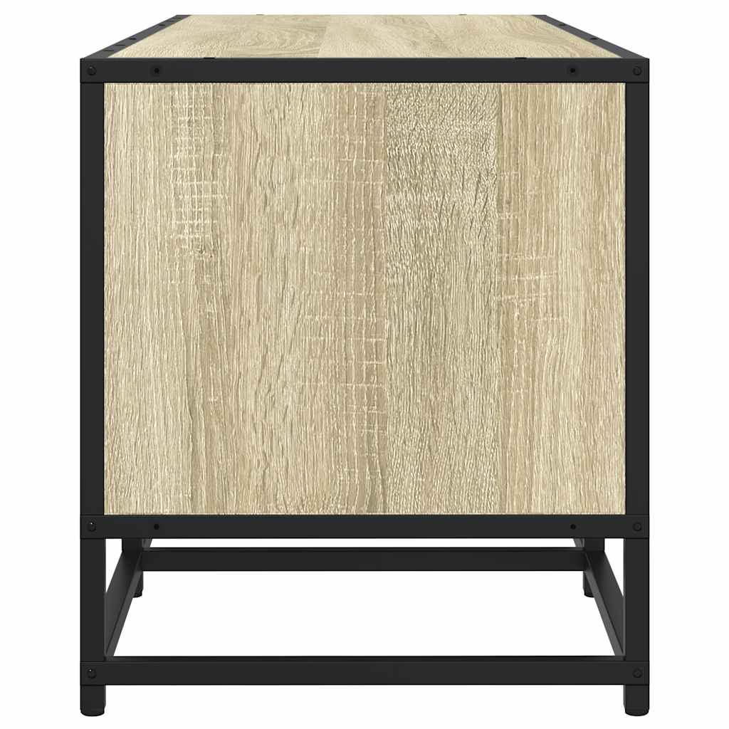Meuble TV chêne sonoma 210x35x41 cm bois d'ingénierie - XIOS