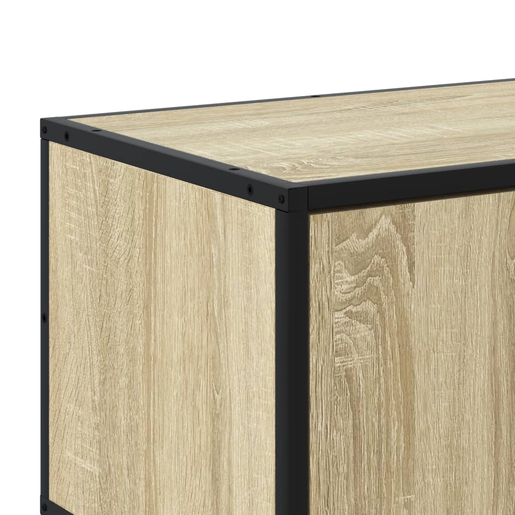 Meuble TV chêne sonoma 210x35x41 cm bois d'ingénierie - XIOS