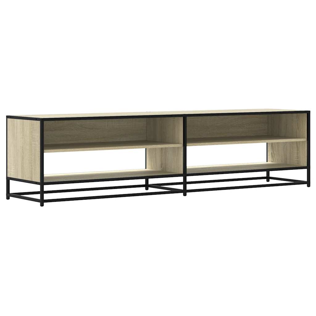 Meuble TV chêne sonoma 180,5x40x46 cm bois d'ingénierie - XIOS