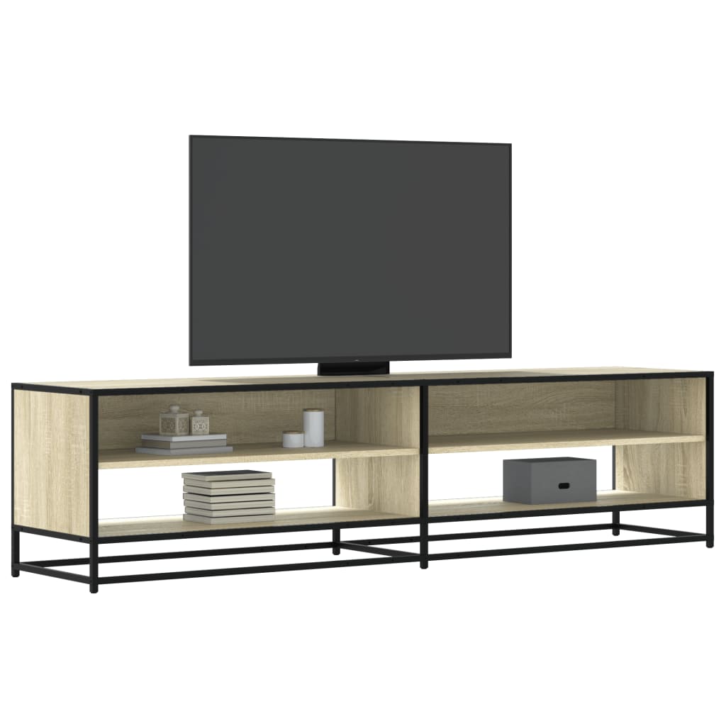 Meuble TV chêne sonoma 180,5x40x46 cm bois d'ingénierie - XIOS
