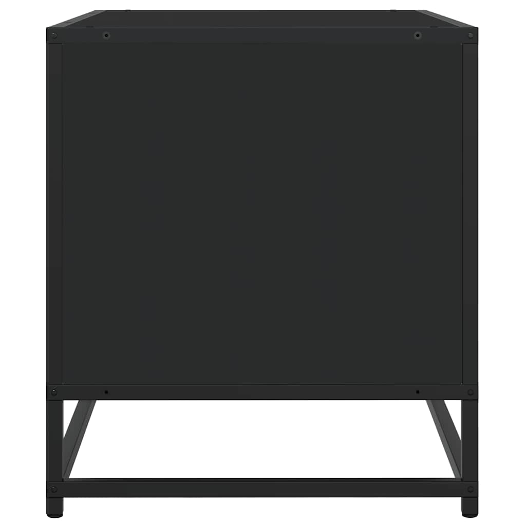 Meuble TV noir 270x40x46 cm bois d'ingénierie - XIOS