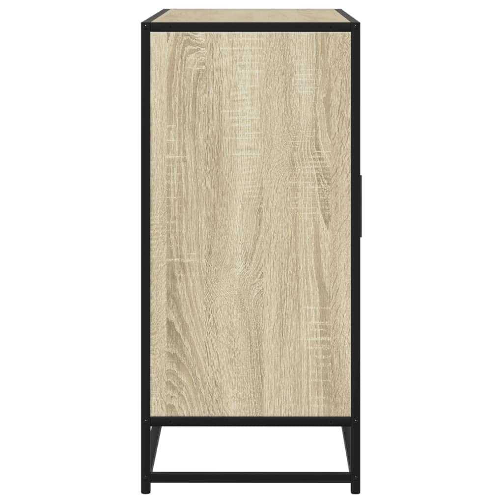 Buffet chêne sonoma 92x35x76 cm bois d'ingénierie