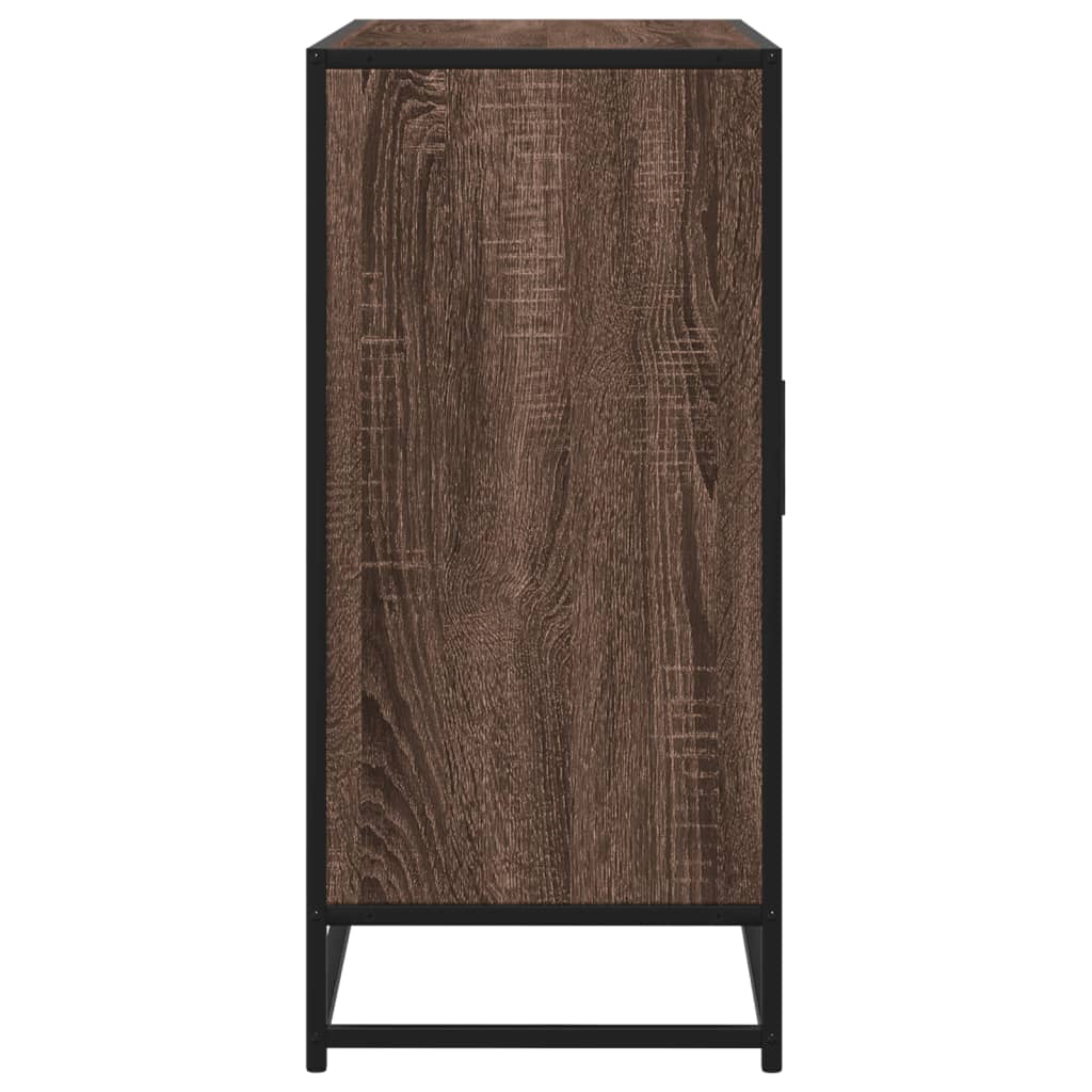 Buffet chêne marron 92x35x76 cm Bois d'ingénierie