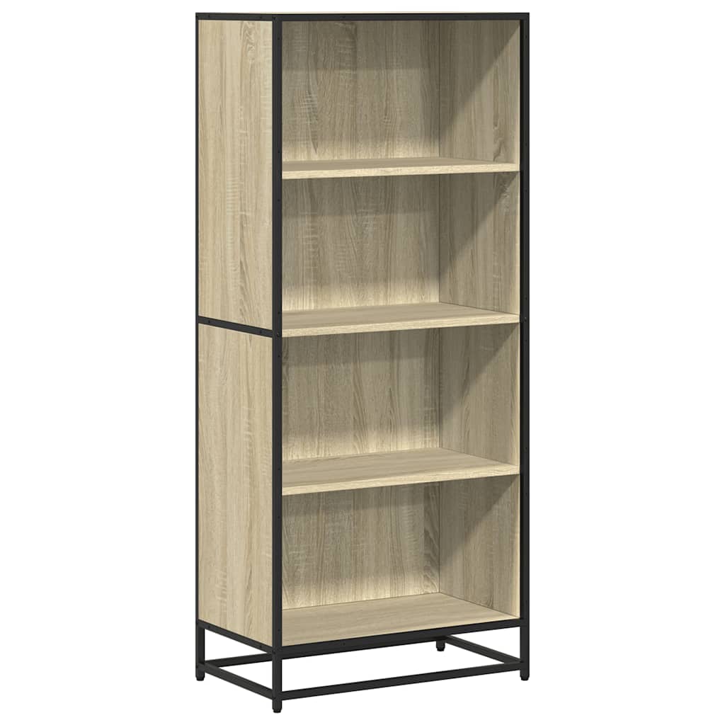 Bibliothèque chêne sonoma 60x35x139 cm bois d'ingénierie - XIOS
