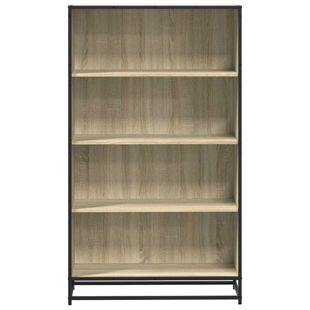 Bibliothèque chêne sonoma 80,5x35x139 cm bois d'ingénierie - XIOS
