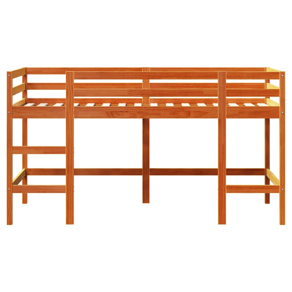 Lit mezzanine d'enfants sans matelas avec échelle 80x200 cm - XIOS