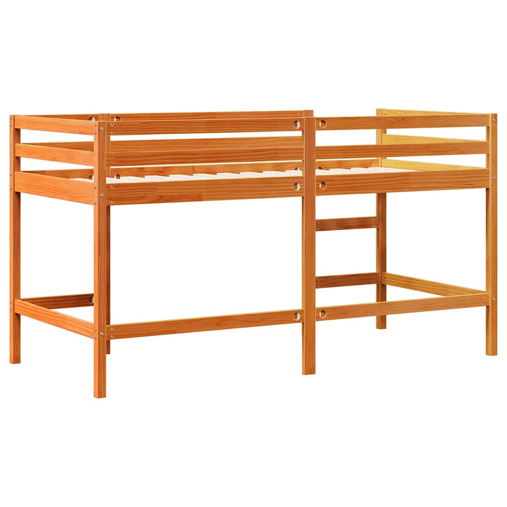 Lit mezzanine d'enfants sans matelas avec échelle 80x200 cm - XIOS