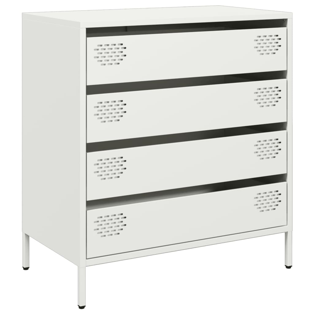 Buffet blanc 68x39x73,5 cm acier laminé à froid - XIOS