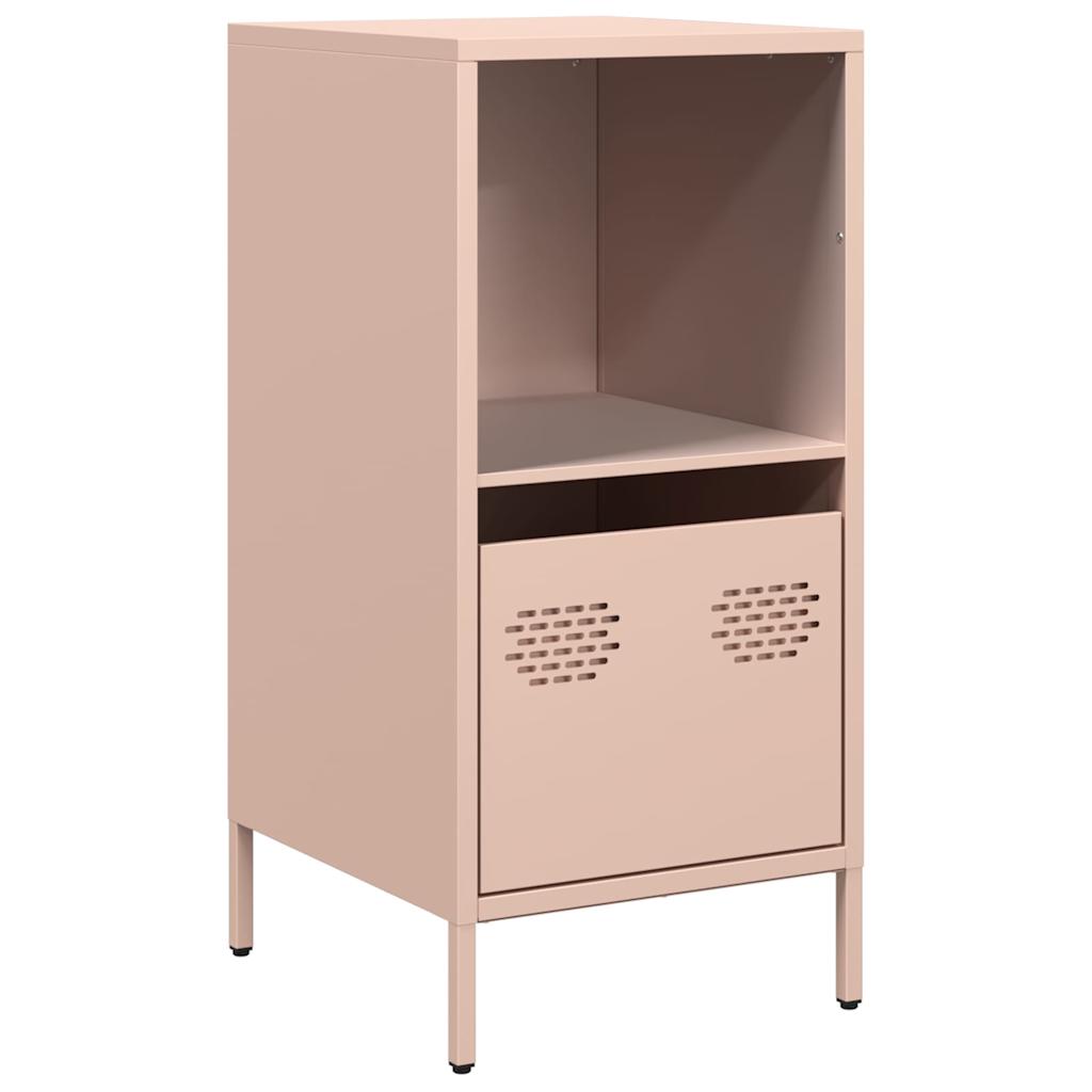 Buffet rose 35x39x73,5 cm acier laminé à froid - XIOS