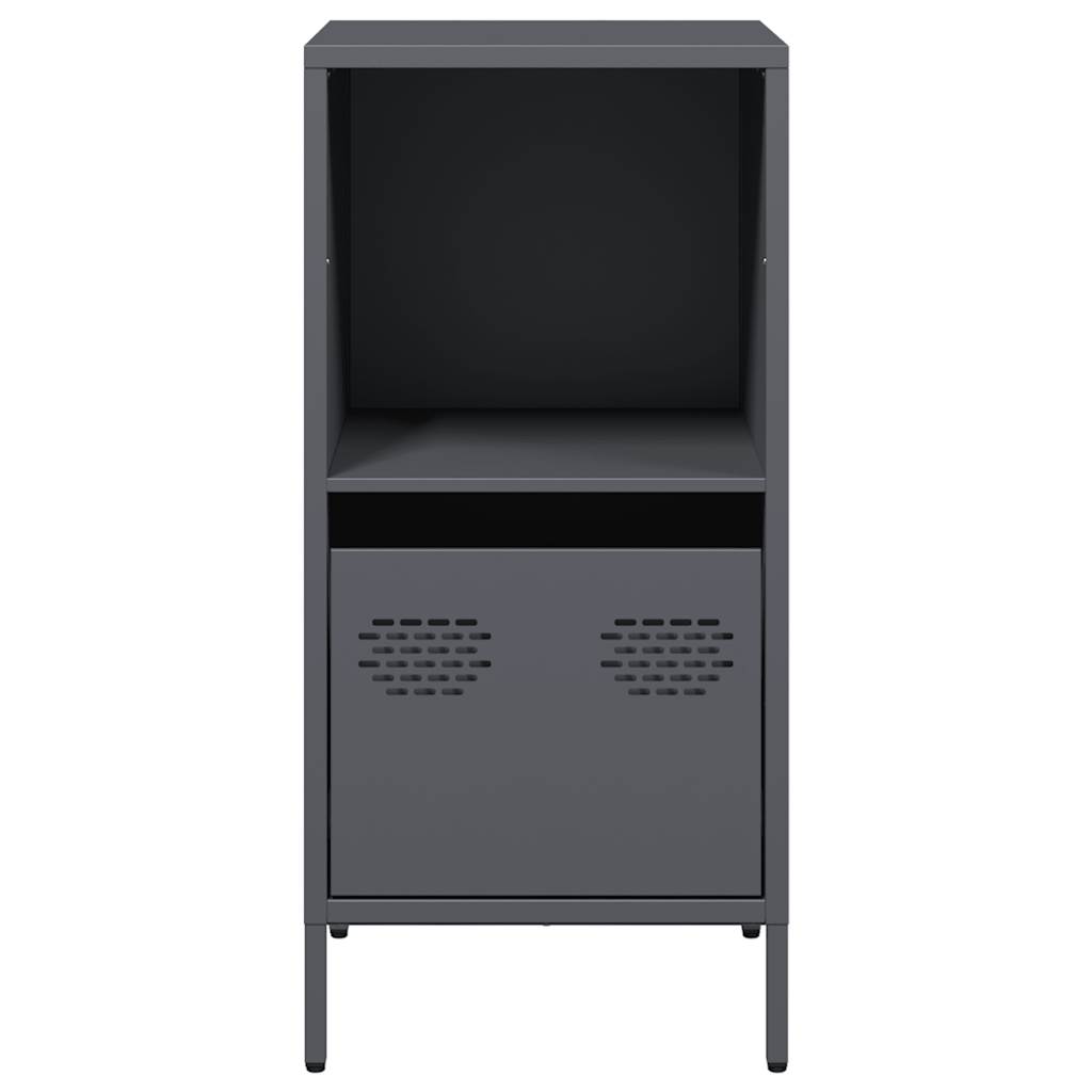 Buffet anthracite 35x39x73,5 cm acier laminé à froid - XIOS