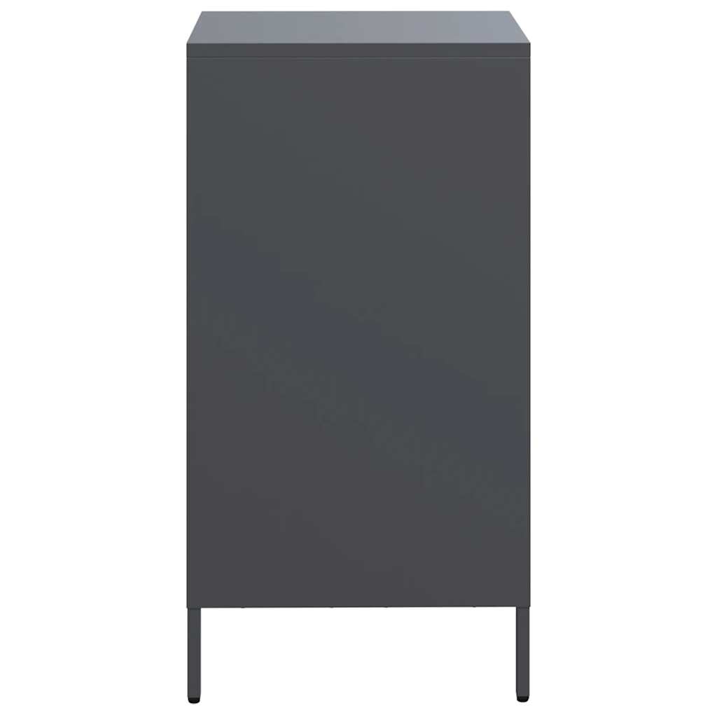 Buffet anthracite 35x39x73,5 cm acier laminé à froid - XIOS