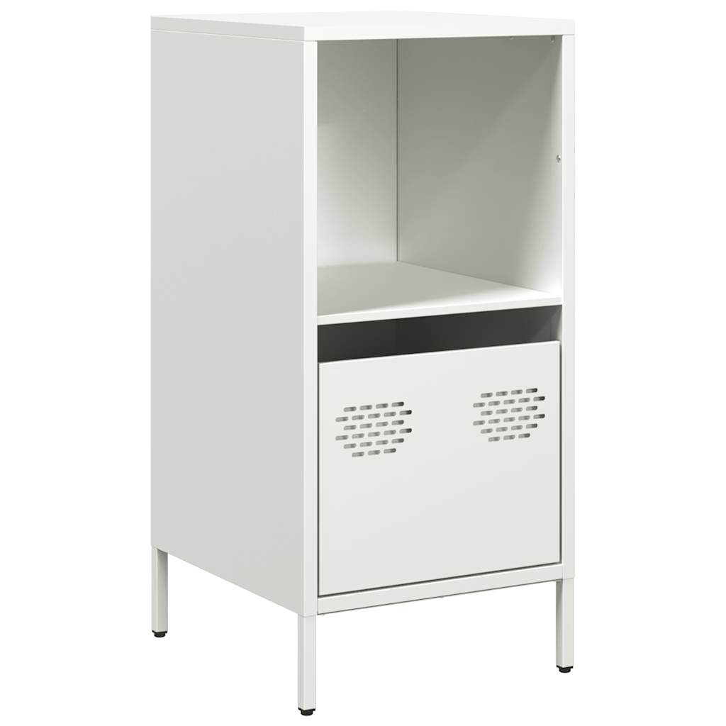 Buffet blanc 35x39x73,5 cm acier laminé à froid - XIOS