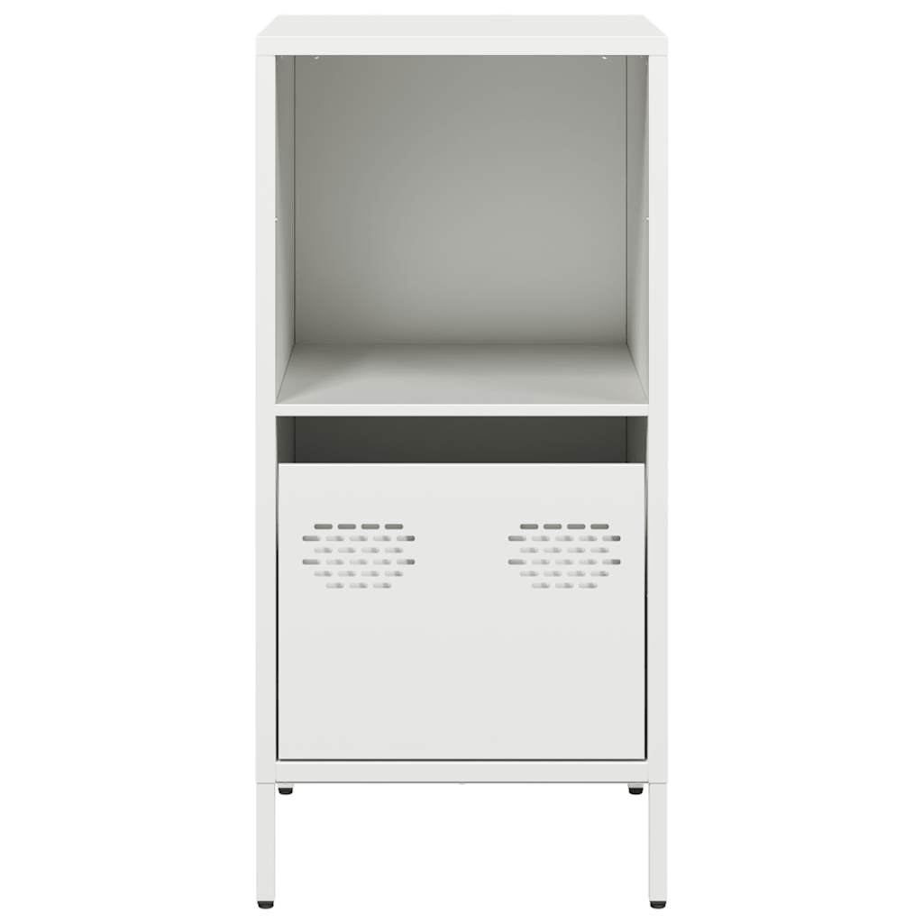 Buffet blanc 35x39x73,5 cm acier laminé à froid - XIOS