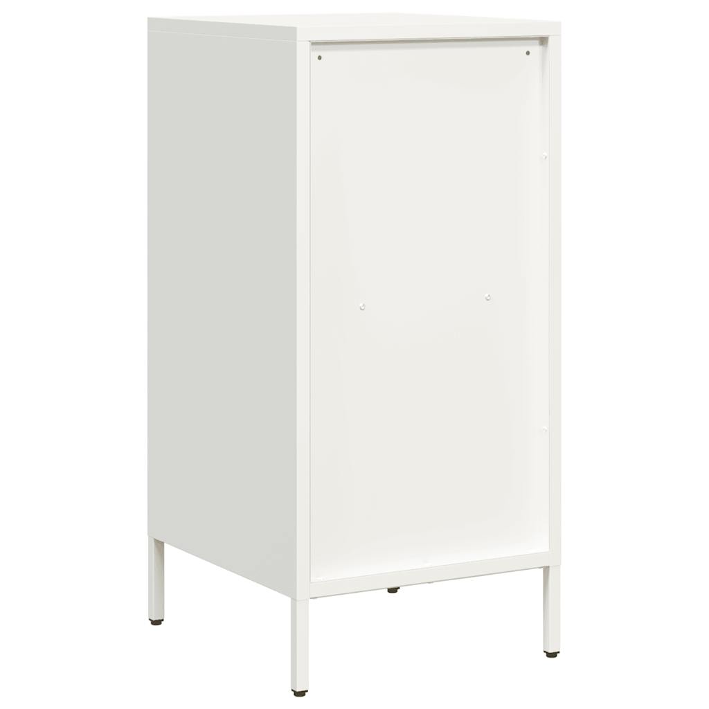 Buffet blanc 35x39x73,5 cm acier laminé à froid - XIOS