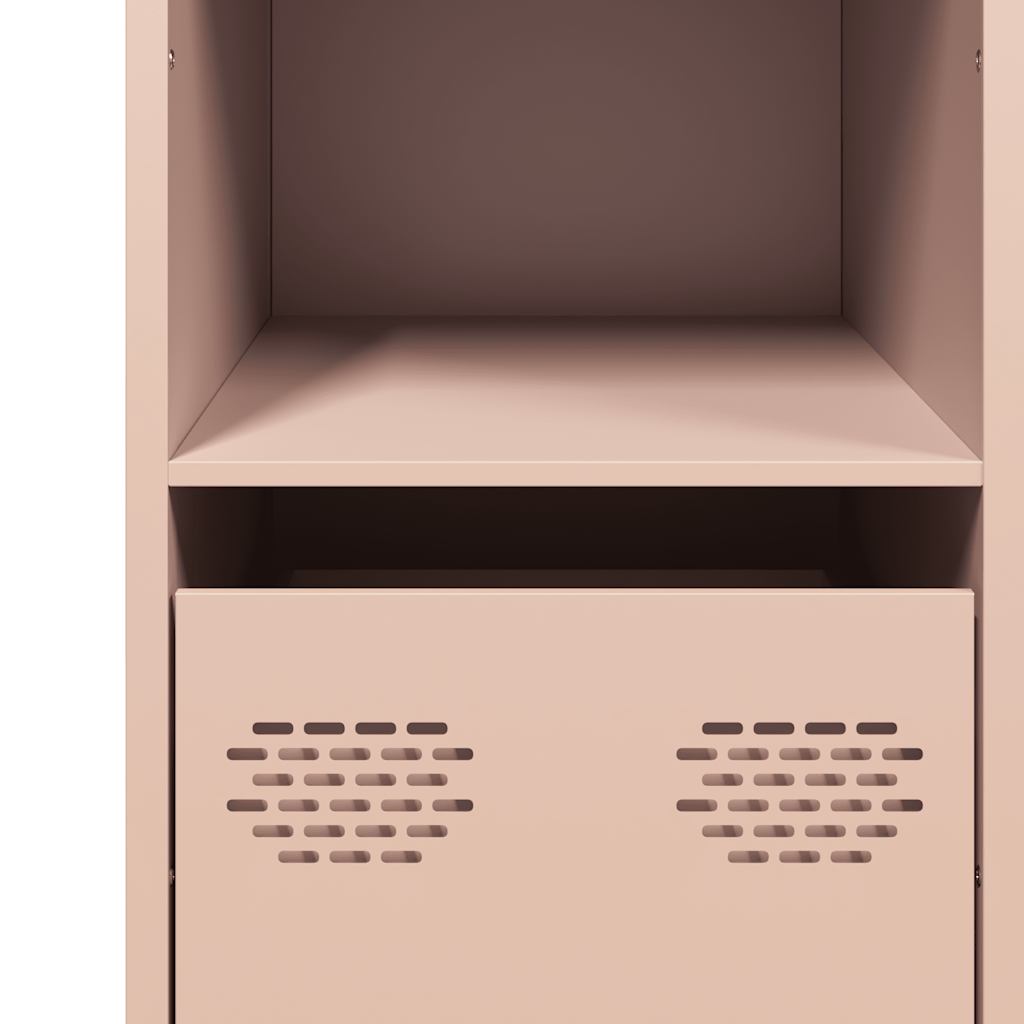 Buffet rose 101,5x39x73,5 cm acier laminé à froid - XIOS