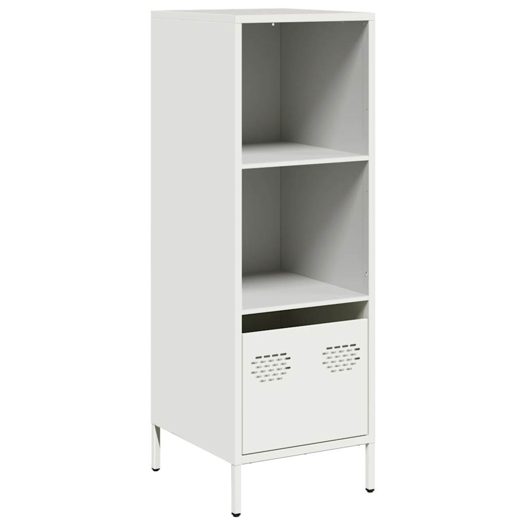 Buffet haut blanc 35x39x103,5 cm acier - XIOS
