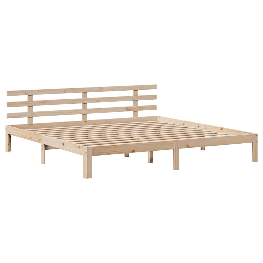 Cadre de lit avec tiroirs sans matelas 200x200 cm - XIOS