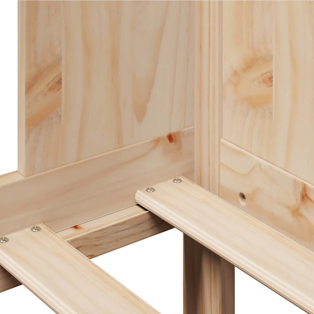 Lit de jour avec tiroirs sans matelas 90x190 cm bois massif - XIOS