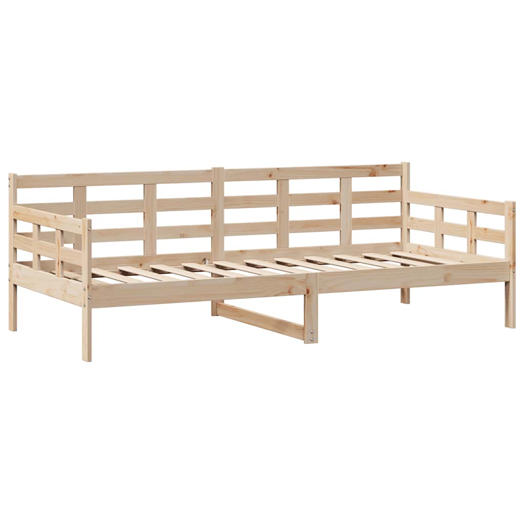 Lit de jour avec tiroirs sans matelas 90x190 cm bois massif - XIOS
