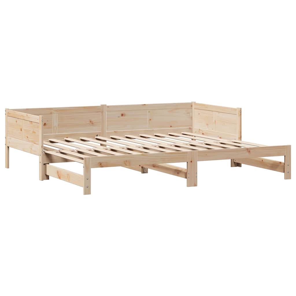 Lit de jour avec gigogne et tiroirs sans matelas 80x200 cm - XIOS
