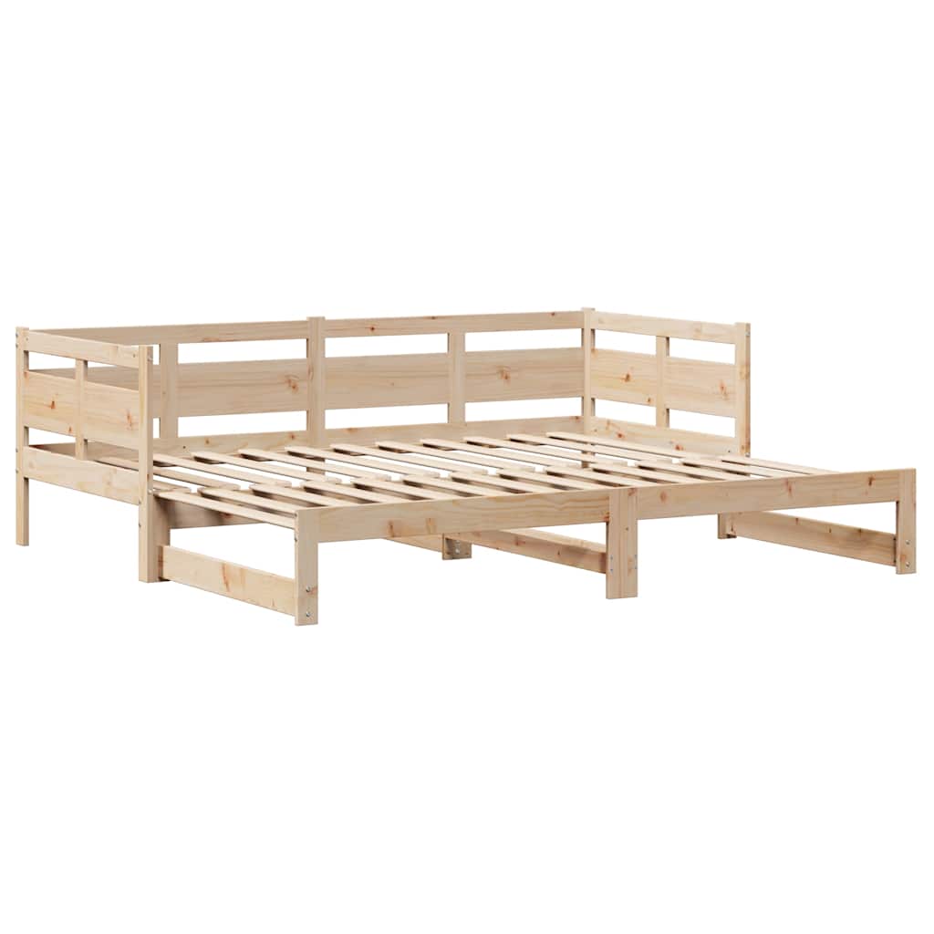 Lit de jour avec gigogne et tiroirs sans matelas 80x200 cm - XIOS