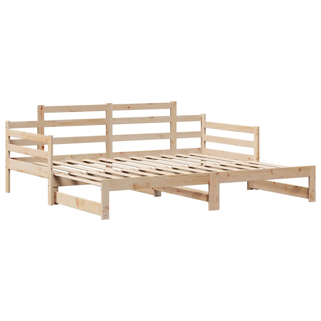 Lit de jour avec gigogne et tiroirs sans matelas 80x200 cm - XIOS
