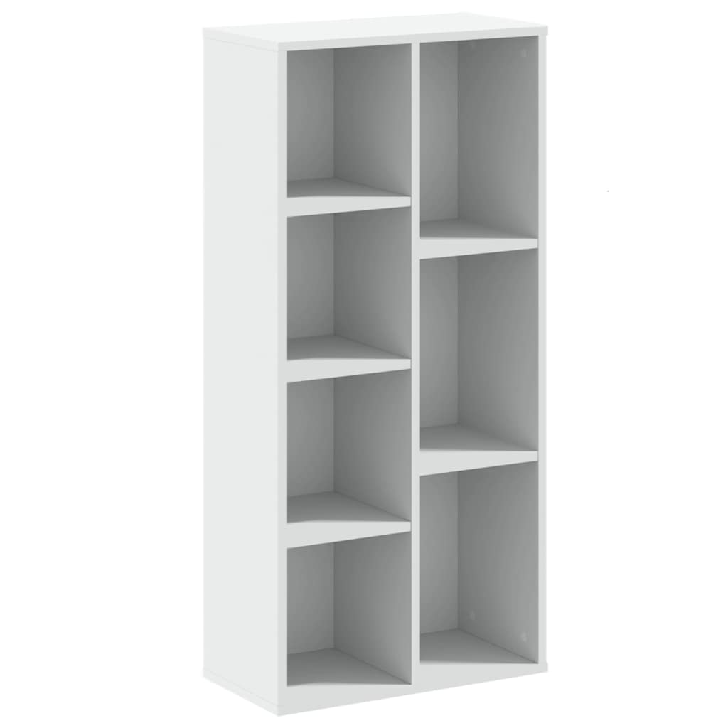 Bibliothèque blanc 50x25x105 cm bois d'ingénierie - XIOS