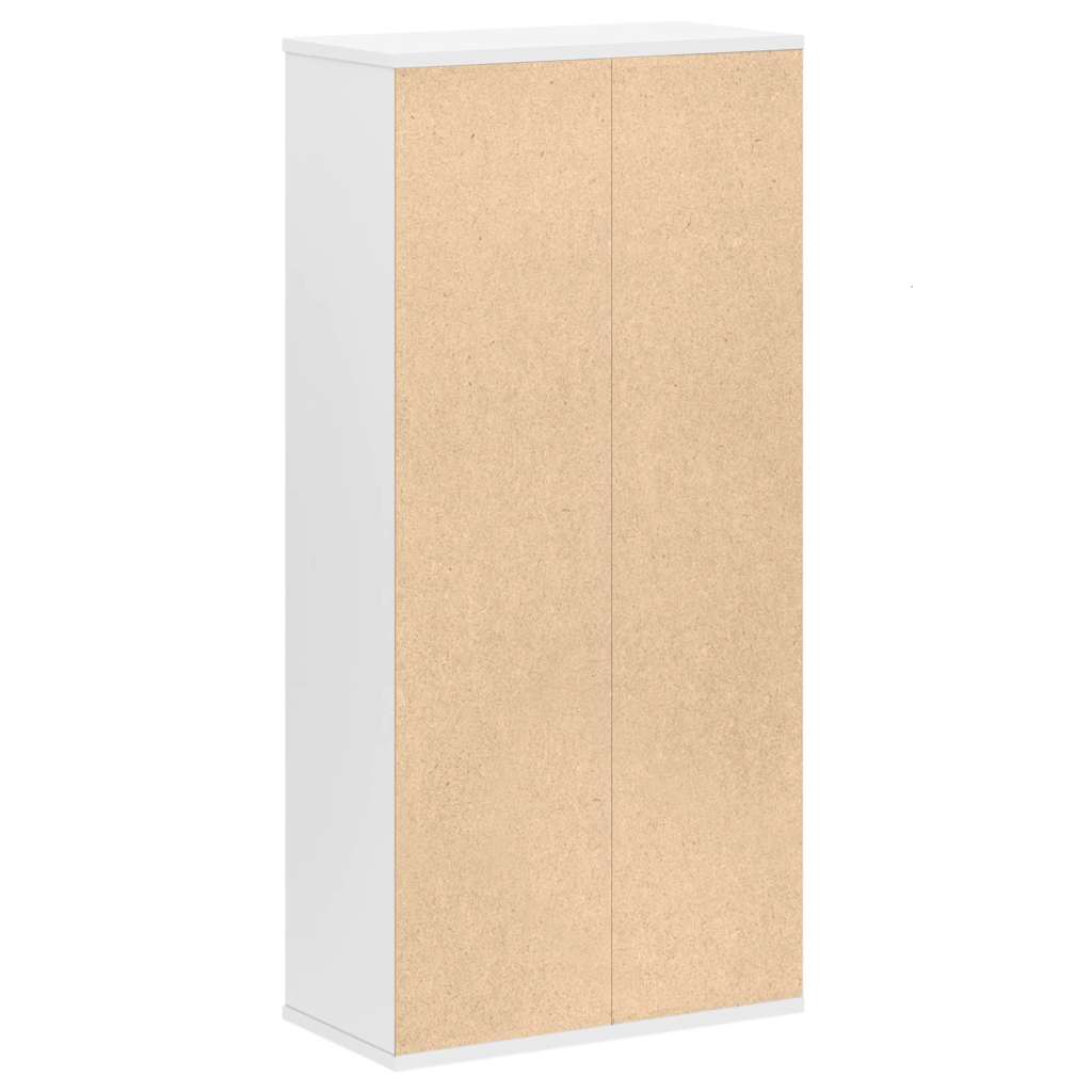 Bibliothèque blanc 50x25x105 cm bois d'ingénierie - XIOS