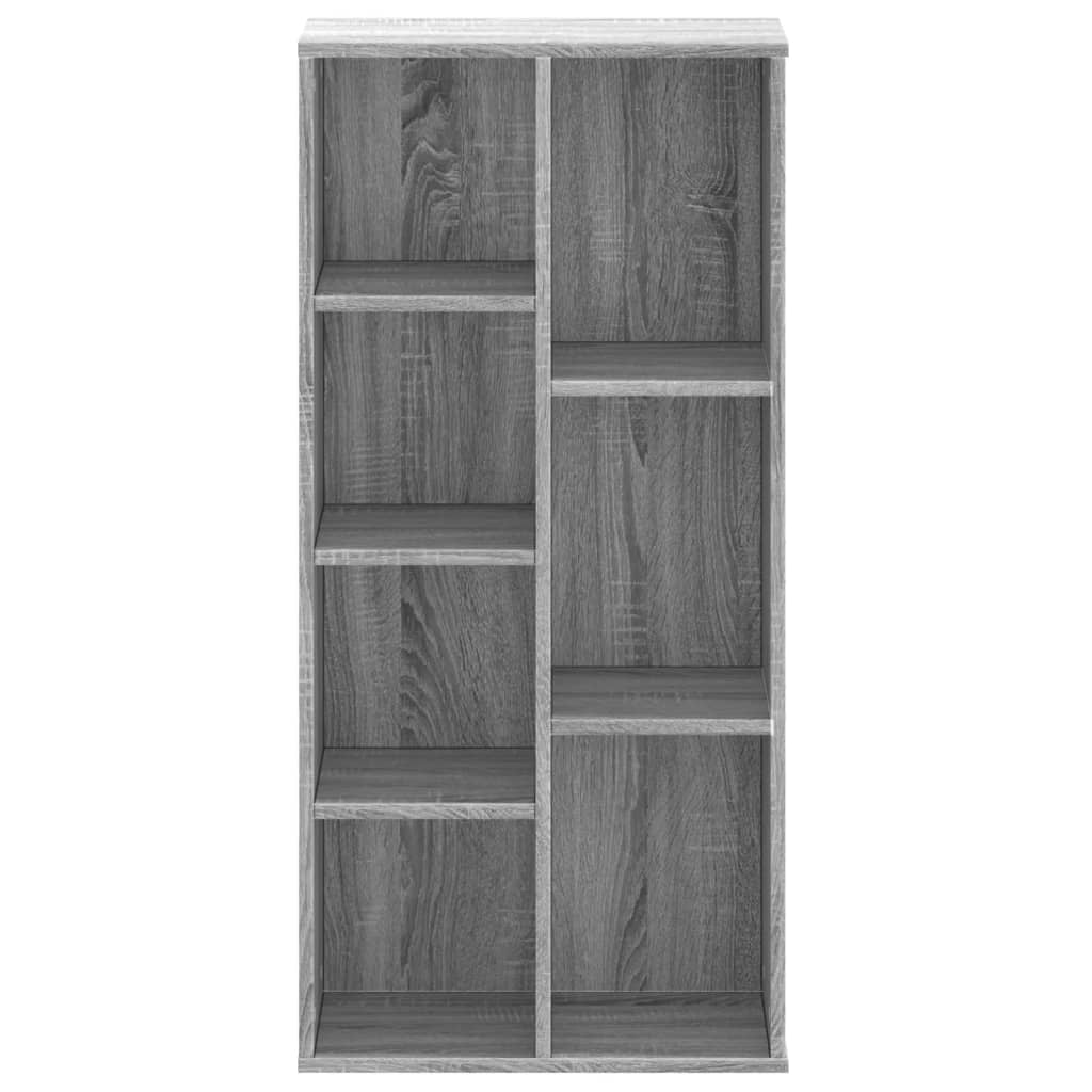 Bibliothèque sonoma gris 50x25x105 cm bois d'ingénierie - XIOS