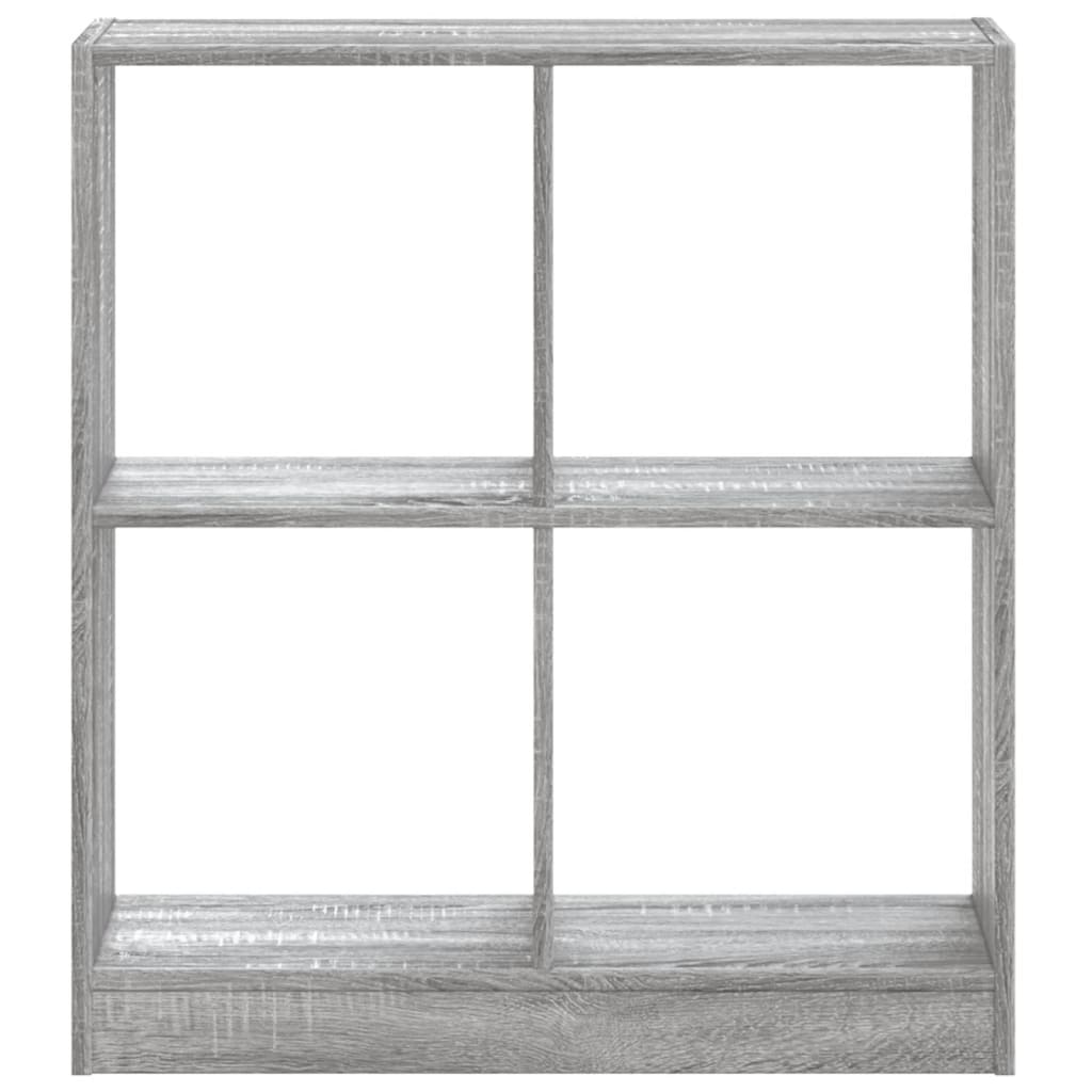 Bibliothèque sonoma gris 68,5x32x75 cm bois d'ingénierie - XIOS