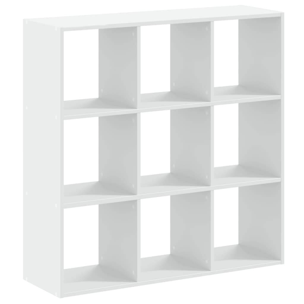 Bibliothèque blanc 102x32x102 cm bois d'ingénierie - XIOS
