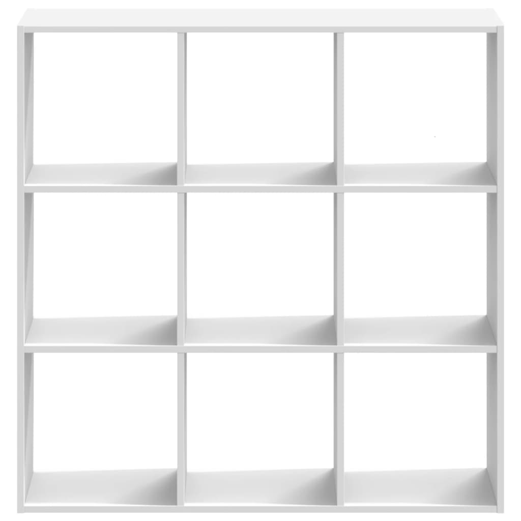 Bibliothèque blanc 102x32x102 cm bois d'ingénierie - XIOS