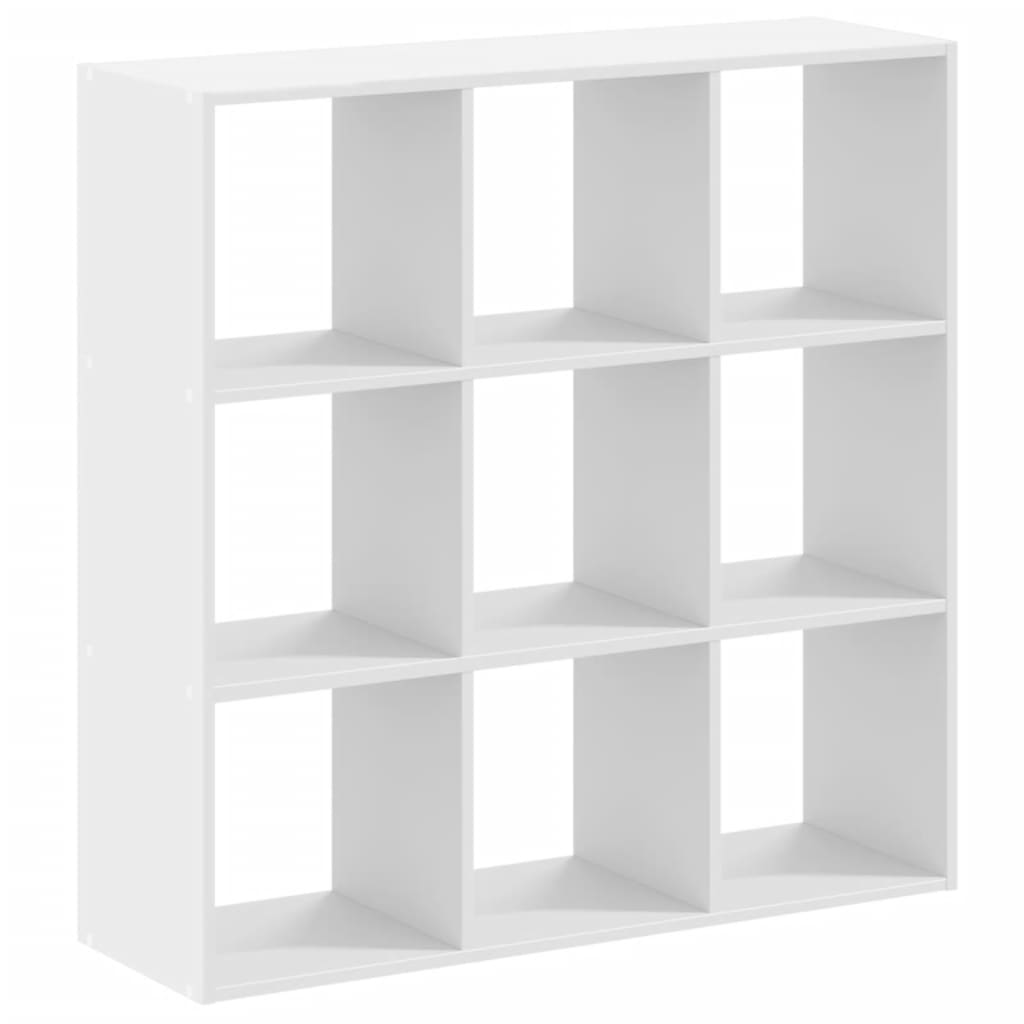 Bibliothèque blanc 102x32x102 cm bois d'ingénierie - XIOS