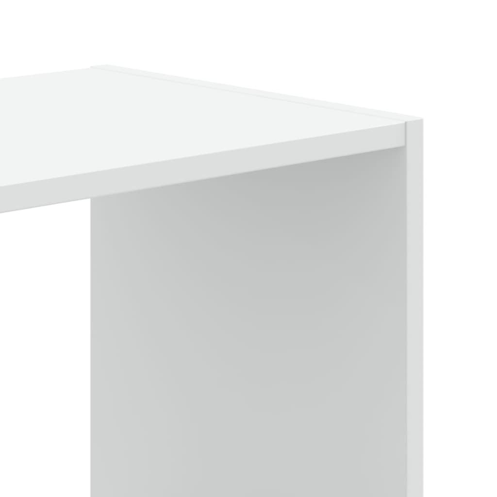 Bibliothèque blanc 102x32x102 cm bois d'ingénierie - XIOS