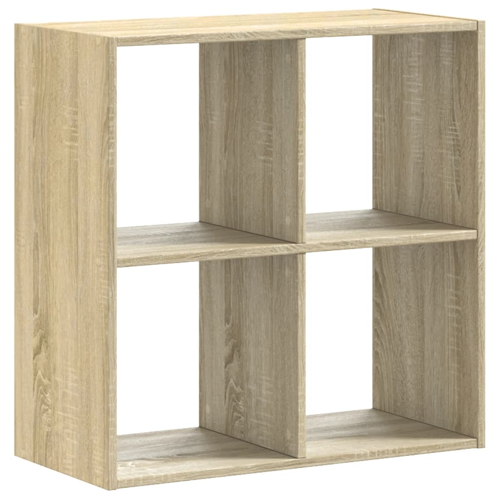 Bibliothèque chêne sonoma 68,5x32x68,5 cm bois d'ingénierie - XIOS