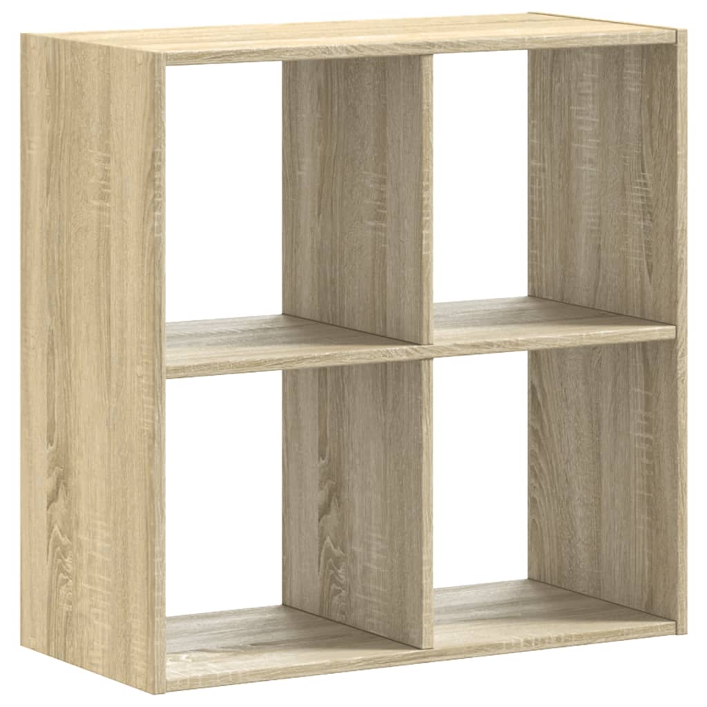 Bibliothèque chêne sonoma 68,5x32x68,5 cm bois d'ingénierie - XIOS
