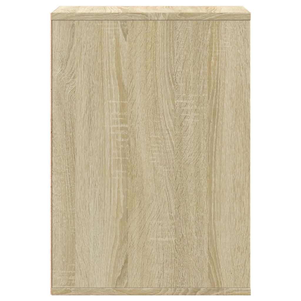 Commode d'angle chêne sonoma 40x41x58 cm bois d'ingénierie - XIOS