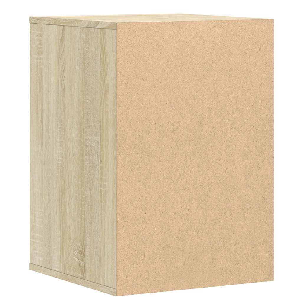 Commode d'angle chêne sonoma 40x41x58 cm bois d'ingénierie - XIOS