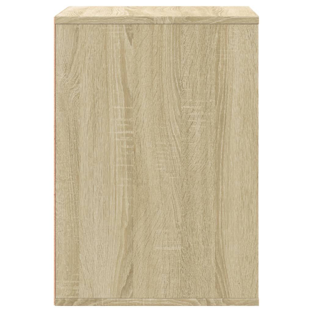 Commode d'angle chêne sonoma 60x41x58 cm bois d'ingénierie - XIOS