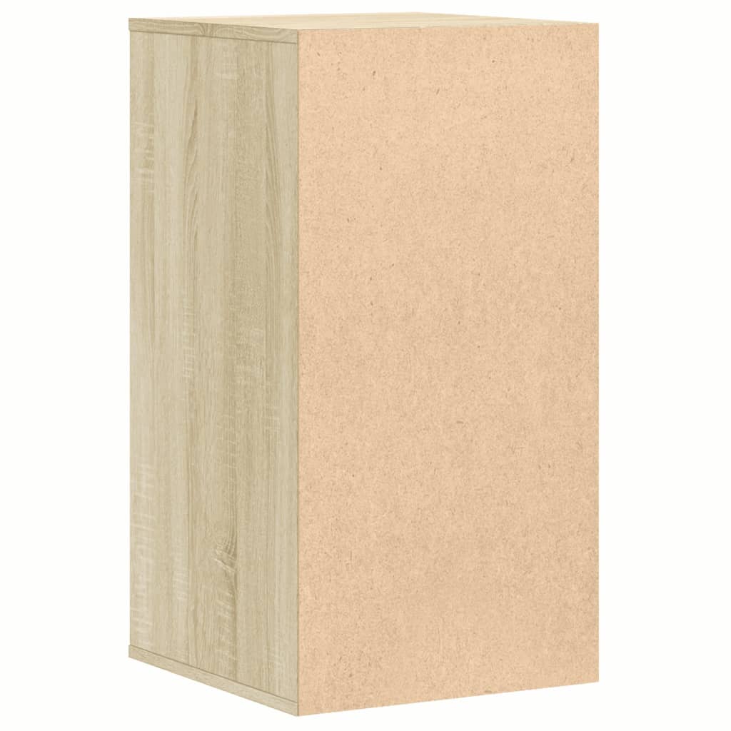 Commode d'angle chêne sonoma 40x41x76 cm bois d'ingénierie - XIOS