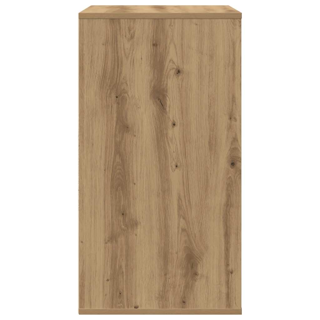 Commode d'angle chêne artisanal 40x41x76 cm bois d'ingénierie - XIOS