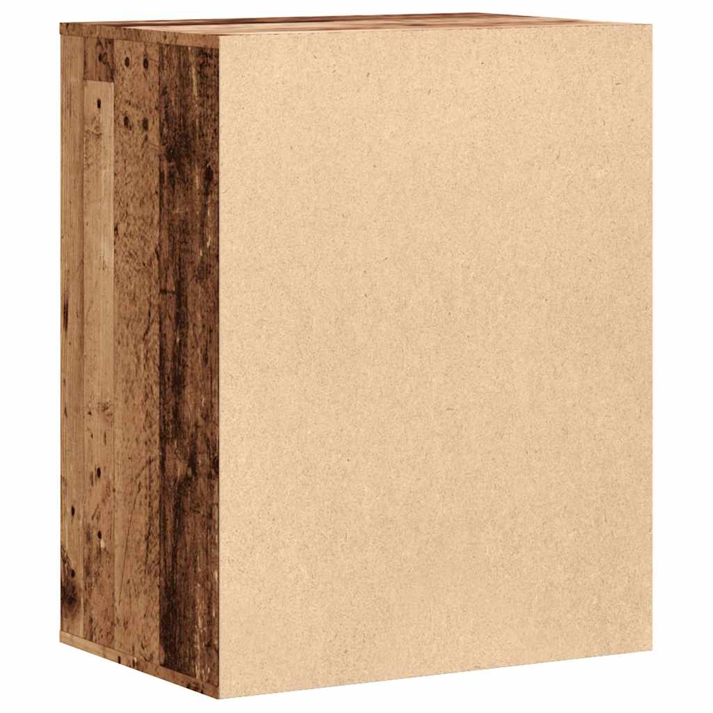 Commode d'angle vieux bois 60x41x76 cm bois d'ingénierie - XIOS
