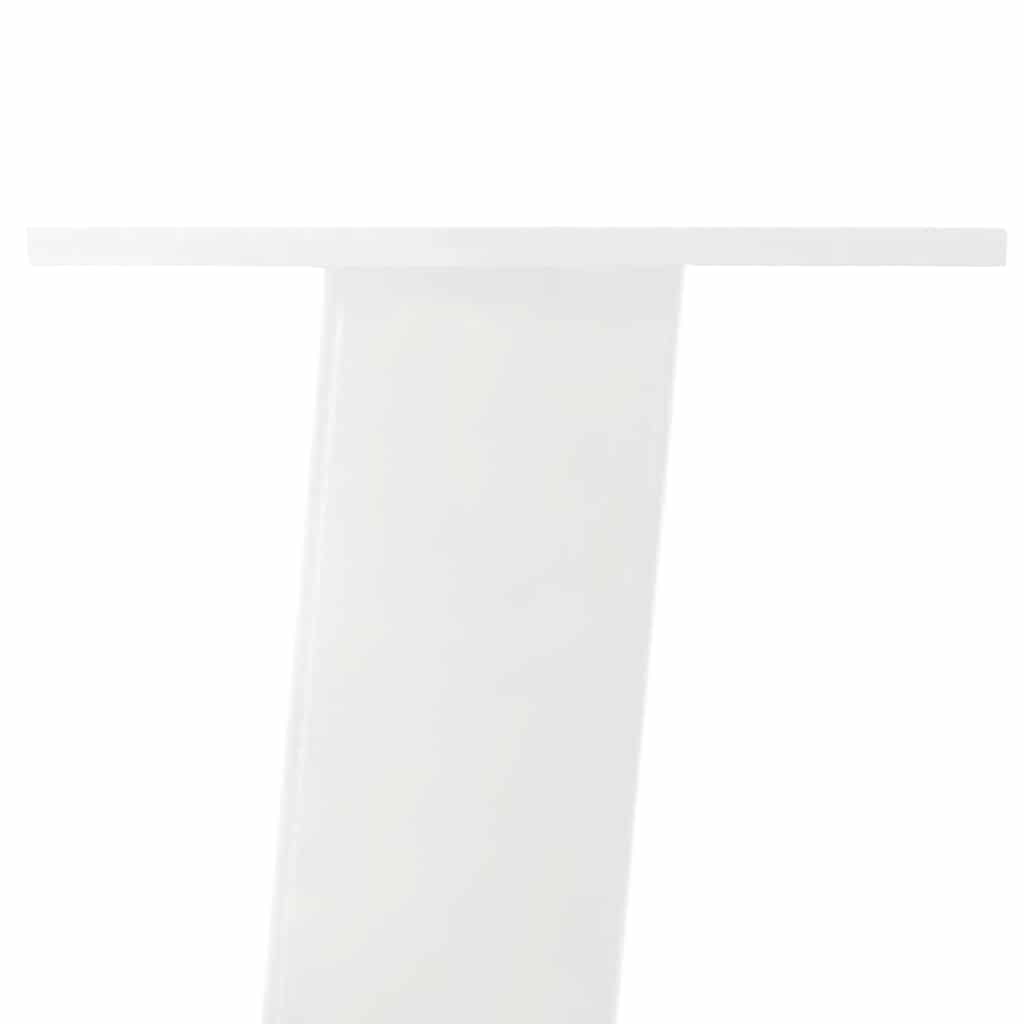 Pieds de table basse 4 pièces Blanc 30 cm Acier - XIOS